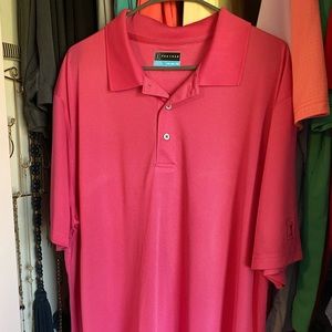 Pink PGA polo